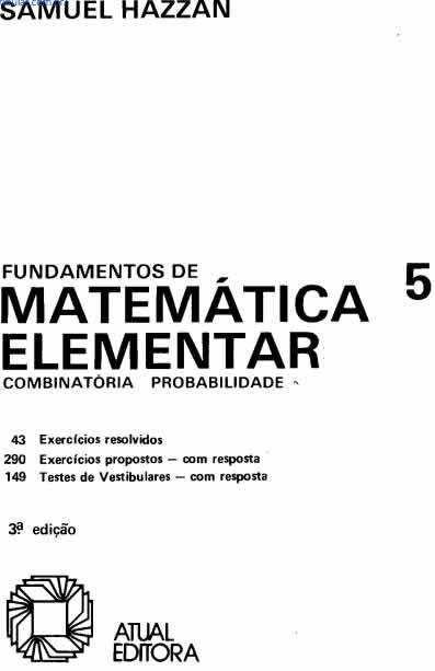Fundamentos da Matemática Elementar 5