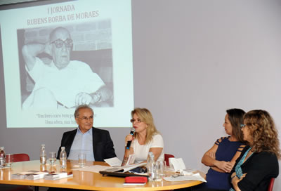 Foto: Cecília Bastos / Jornal da USPPlinio Martins Filho, Maria Arminda do Nascimento Arruda, Marisa Midori e Iris Kantor